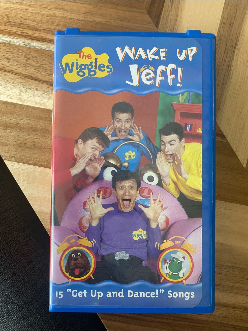 The Wiggles: Wake Up Jeff! VHS NTSC 1998 Sing-Along